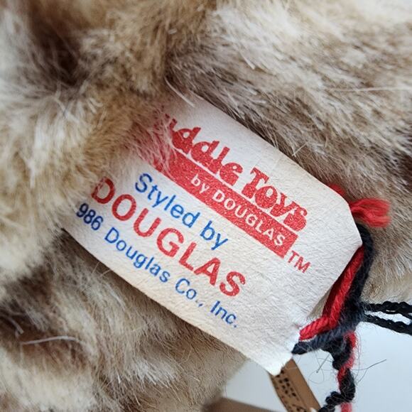 Douglas Brown Spotted Seal Plush 18" Made in USA 1986 Cuddle Toys Stuffed Animal - Picture 9 of 9